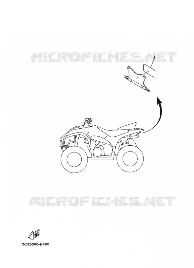 PARTIE ELECTRIQUE 2 Yamaha QUAD 450 2010 WOLVERINE  YFM450FAS