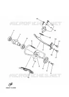 ARBRE A CAMES / CHAINE DE DISTRIBUTION pour Yamaha YFM450FWA  de 2011