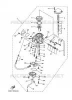 CARBURATEUR pour Yamaha YFM450FWAN  de 2003