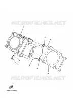 CYLINDRE pour Yamaha YFM450FWAN  de 2004