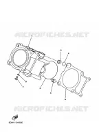 CYLINDRE pour Yamaha YFM450FWAN de 2005
