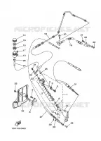 MAITRE CYLINDRE DE FREIN ARRIERE pour Yamaha YFM450FWAN de 2005