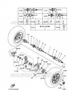 ROUE AVANT pour Yamaha YFM450FWAN de 2008