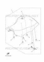 SELLE pour Yamaha GRIZZLY 450 IRS INDEPENDENT SUSPENSION de 2010