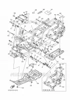 CADRE pour Yamaha GRIZZLY 450 IRS INDEPENDENT SUSPENSION de 2010