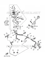 MAITRE CYLINDRE DE FREIN ARRIERE pour Yamaha GRIZZLY 550 POWER STEERING EPS de 2010