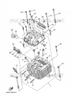 CULASSE pour Yamaha YFM660FWA  de 2003