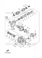 DIFFERENTIEL AVANT pour Yamaha YFM660FWA  de 2003