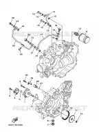 POMPE A HUILE pour Yamaha YFM660FWA  de 2005