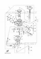 CARBURATEUR pour Yamaha YFM660FWA  de 2007