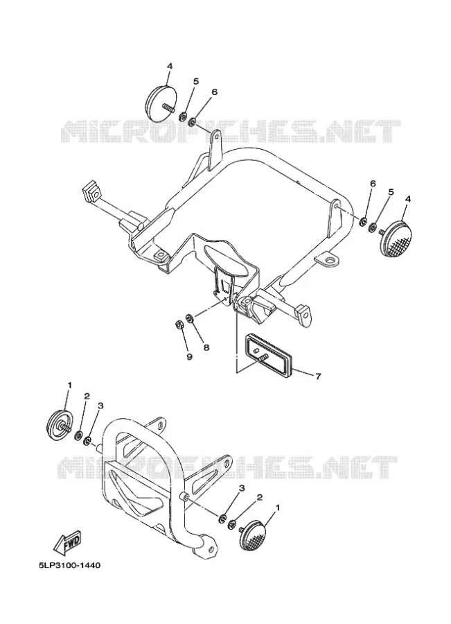 PARTIE ELECTRIQUE 2 Yamaha QUAD 660 2001 RAPTOR  YFM660R
