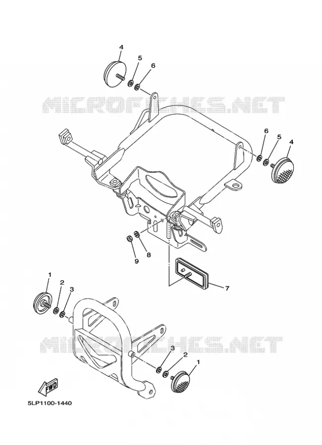 PARTIE ELECTRIQUE 2 Yamaha QUAD 660 2004 RAPTOR  YFM660R YFM660RS