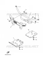 PARE CHOCS pour Yamaha YXR700F de 2009