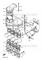 ADMISSION pour Yamaha FZ750 de 1986