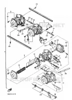CARBURATEUR pour Yamaha FZ750 de 1986