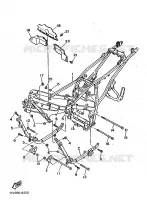 CADRE pour Yamaha FZ750 de 1986