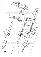 FOURCHE pour Yamaha FZ750 de 1986