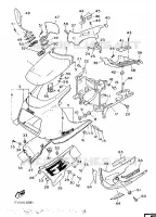 CARENAGES 1  pour Yamaha FZ750 de 1986