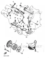 POMPE A HUILE pour Yamaha FZ750 de 1986