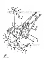 CADRE pour Yamaha FZ750 de 1986