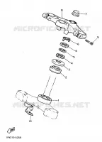 DIRECTION pour Yamaha FZ750 de 1986