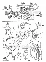 ELECTRIQUE 2 pour Yamaha FZ750 de 1986
