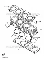 CYLINDRE pour Yamaha FZ750 de 1986