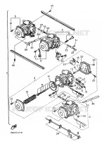 CARBURATEUR pour Yamaha FZ750 de 1986