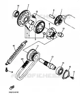 DEMARREUR pour Yamaha FZ750 de 1986