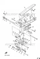 BRAS ARRIERE pour Yamaha FZ750 de 1986