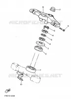 DIRECTION pour Yamaha FZ750 de 1986