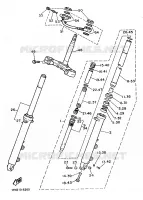 FOURCHE pour Yamaha FZ750 de 1986