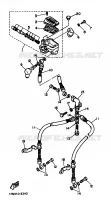 MAITRE CYLINDRE AVANT pour Yamaha FZ750 de 1986