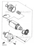 DEMARREUR pour Yamaha FZ750 de 1986