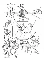 PARTIE ELECTRIQUE 1 pour Yamaha FZ750 de 1986