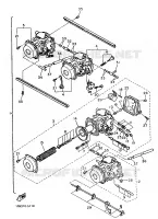 CARBURATEUR pour Yamaha FZ750 de 1986