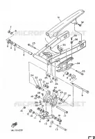 BRAS ARRIERE pour Yamaha FZ750 de 1986