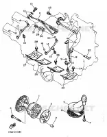 POMPE A HUILE pour Yamaha FZ750 de 1986