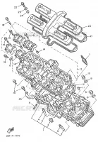 CULASSE pour Yamaha FZ750 de 1987