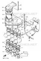 ADMISSION pour Yamaha FZ750 de 1987