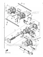 CARBURATEUR pour Yamaha FZ750 de 1987