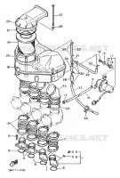 ADMISSION pour Yamaha FZ750 de 1988