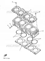 CYLINDRE pour Yamaha FZ750 de 1988