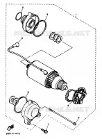 DEMARREUR pour Yamaha FZ750 de 1988