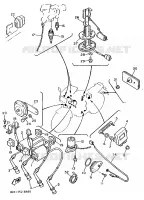 PARTIE ELECTRIQUE 1 pour Yamaha FZ750 de 1988