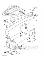 ECHAPPEMENT 2 pour Yamaha MJ-700SJ de 1998