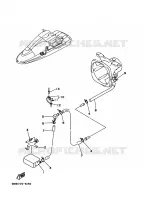 HULL & DECK pour Yamaha MJ-700SJ de 1998