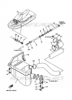 ECHAPPEMENT 2 pour Yamaha MJ-700TZ de 1998