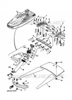 GUNWALE & MAT pour Yamaha MJ-700TZ de 1998