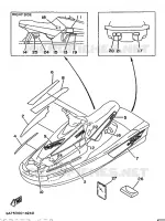 EMBLEME / OUTILS pour Yamaha WB650 de 1994